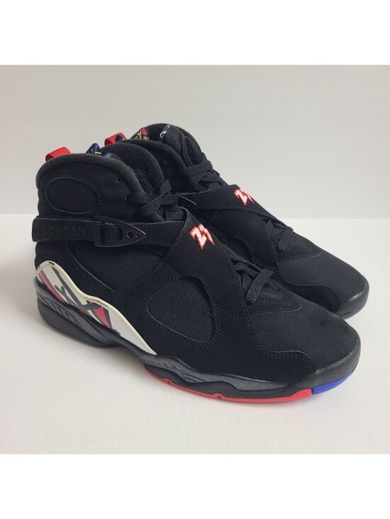 NEW Nike Air Jordan 8 Retro Playoff 2023 Shoes 305381-062 Size 8.5 Black B Grade main image 4